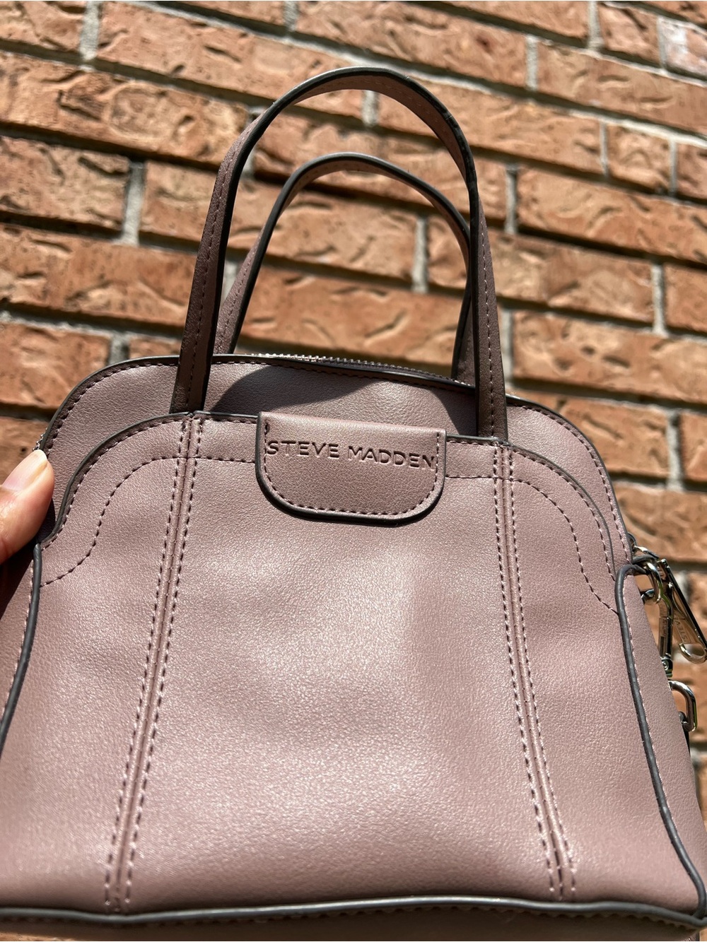 Steve Madden Dusty Rose Mini Satchel